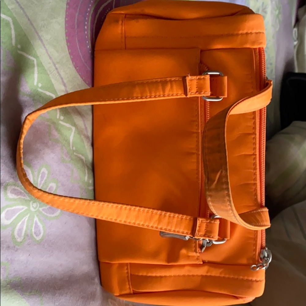 Small orange purse